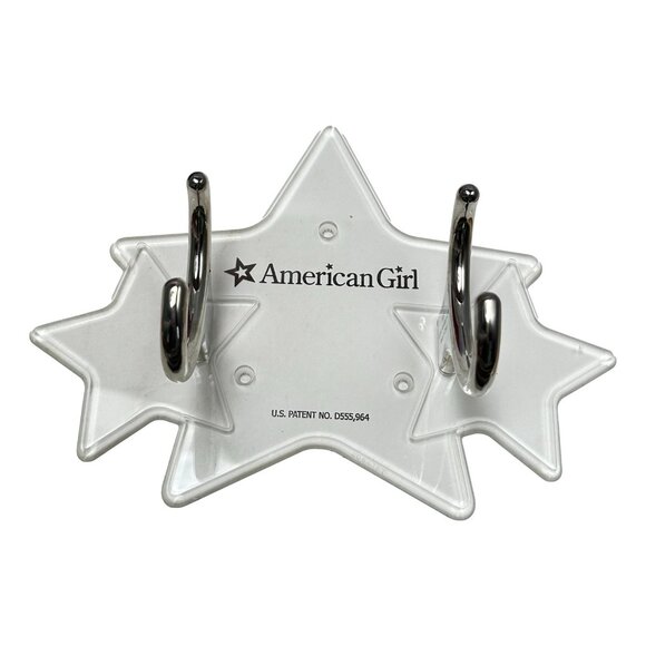 American Girl Doll Stand Truly Me Clear Acrylic New in Box - Picture 2 of 9